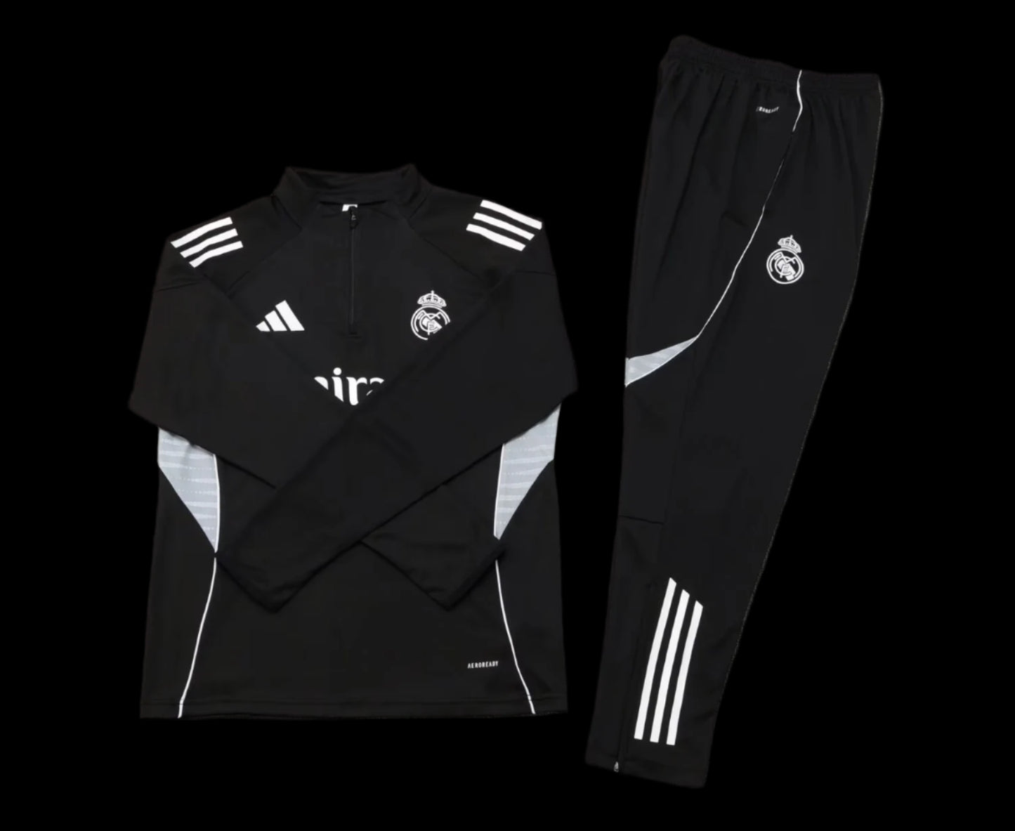 25/26 Real Madrid Black 1:1 Quality Training Jersey