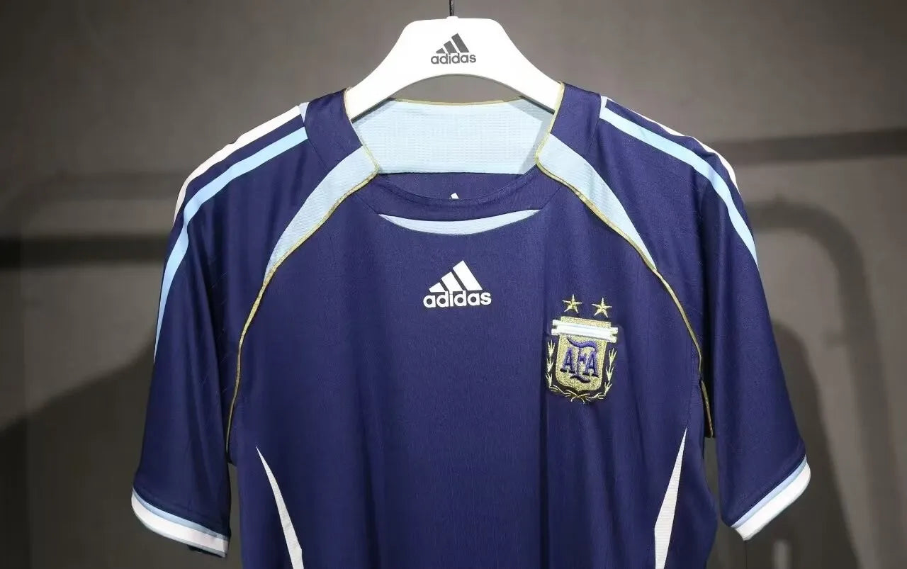 2006 Argentina Away Retro Player 1:1 Quality Soccer Jersey