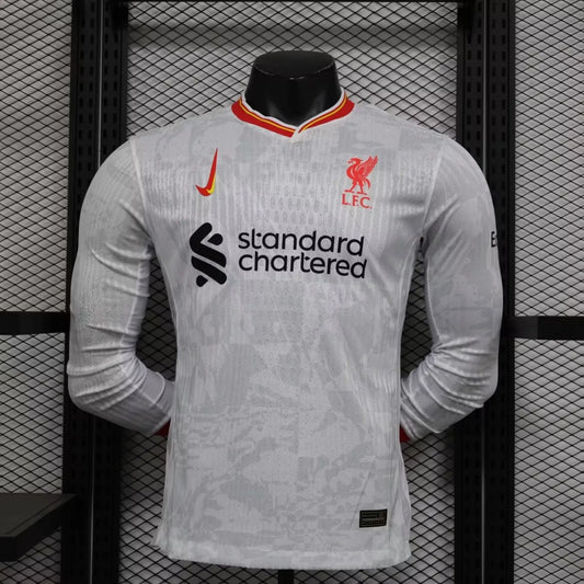 24/25 Liverpool Third Long Sleeve Player 1:1 Quality Soccer Jersey