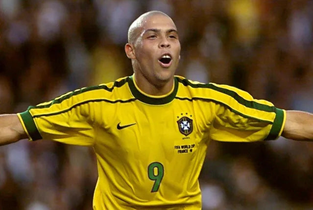 1998 Brazil Home Fans 1:1 Quality Retro Soccer Jersey