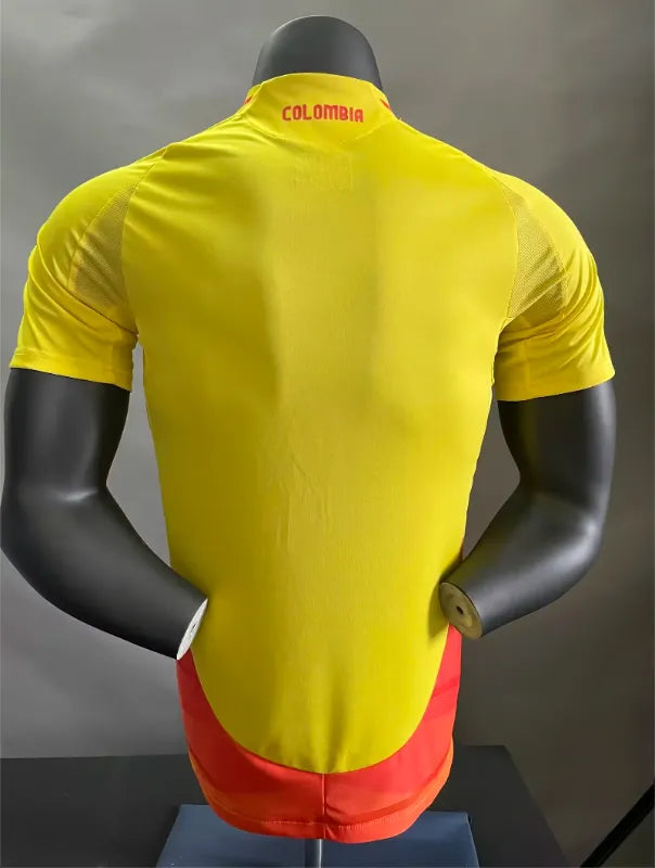 24/25 Colombia Home Player Yellow1:1 Quality Soccer Jersey