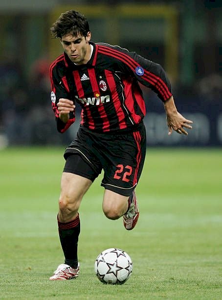 2006/2007 AC Milan Home Black Long Sleeve 1:1 Quality Retro Soccer Jersey