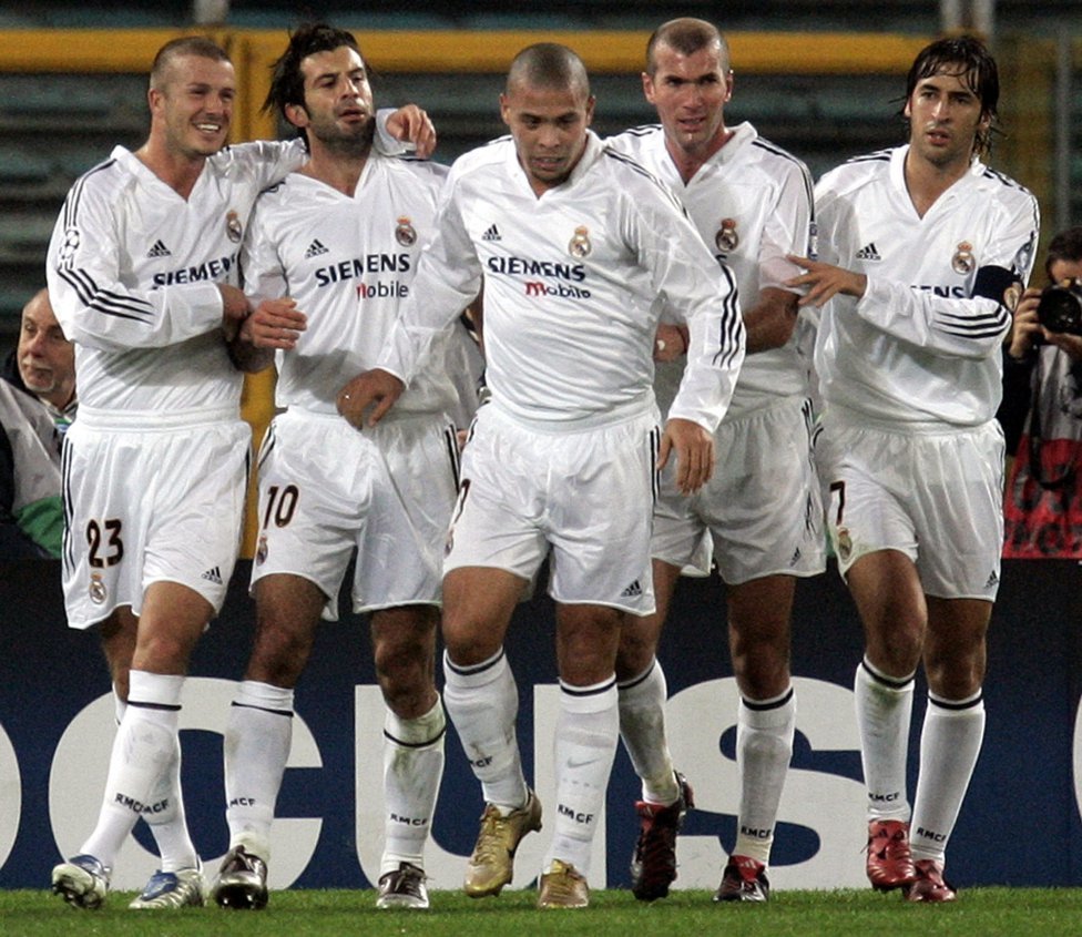 2003/2004 Real Madrid Home Fans 1:1 Quality Retro Soccer Jersey