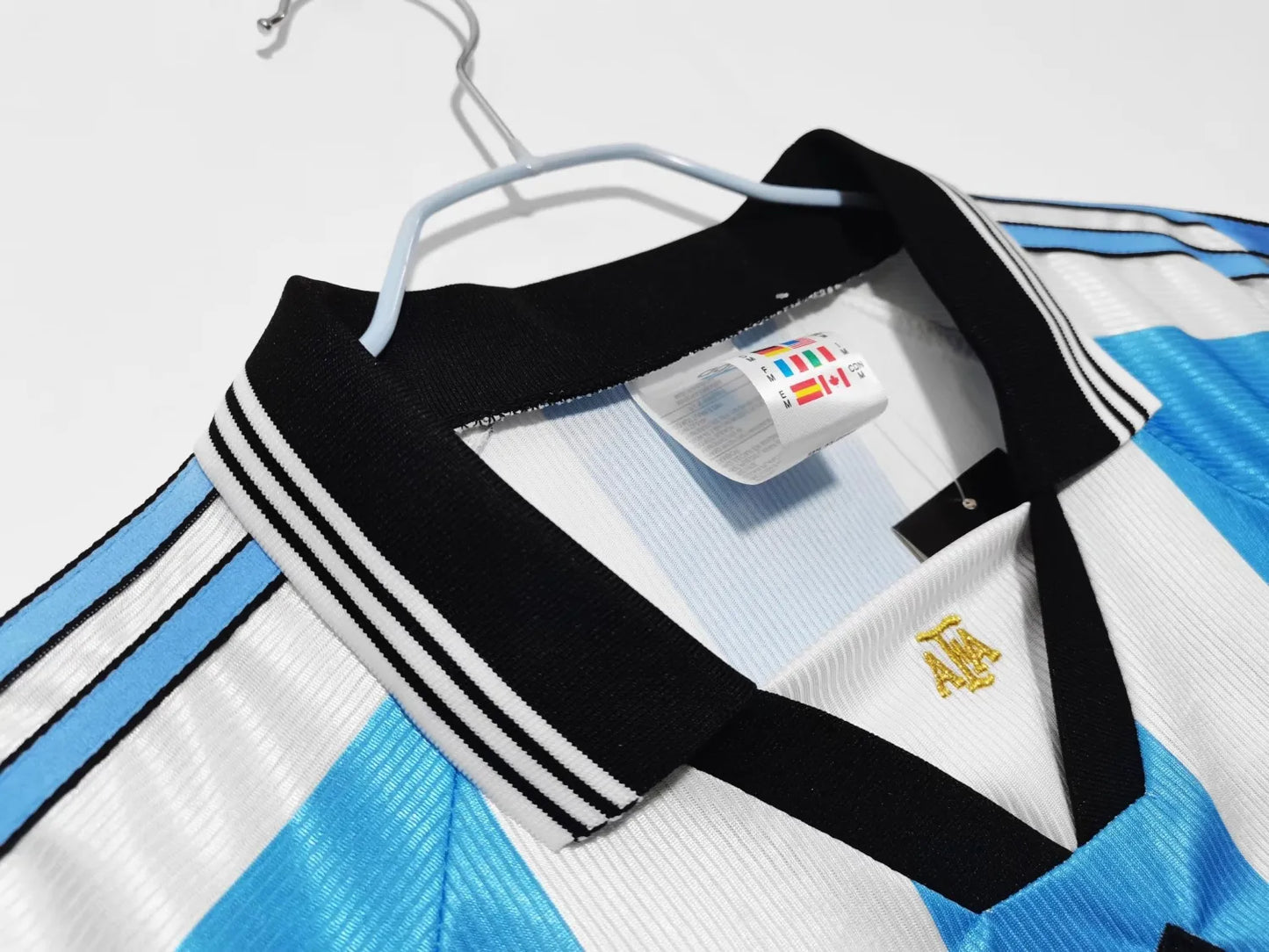 1998/1999 Argentina Home Retro Soccer Jersey
