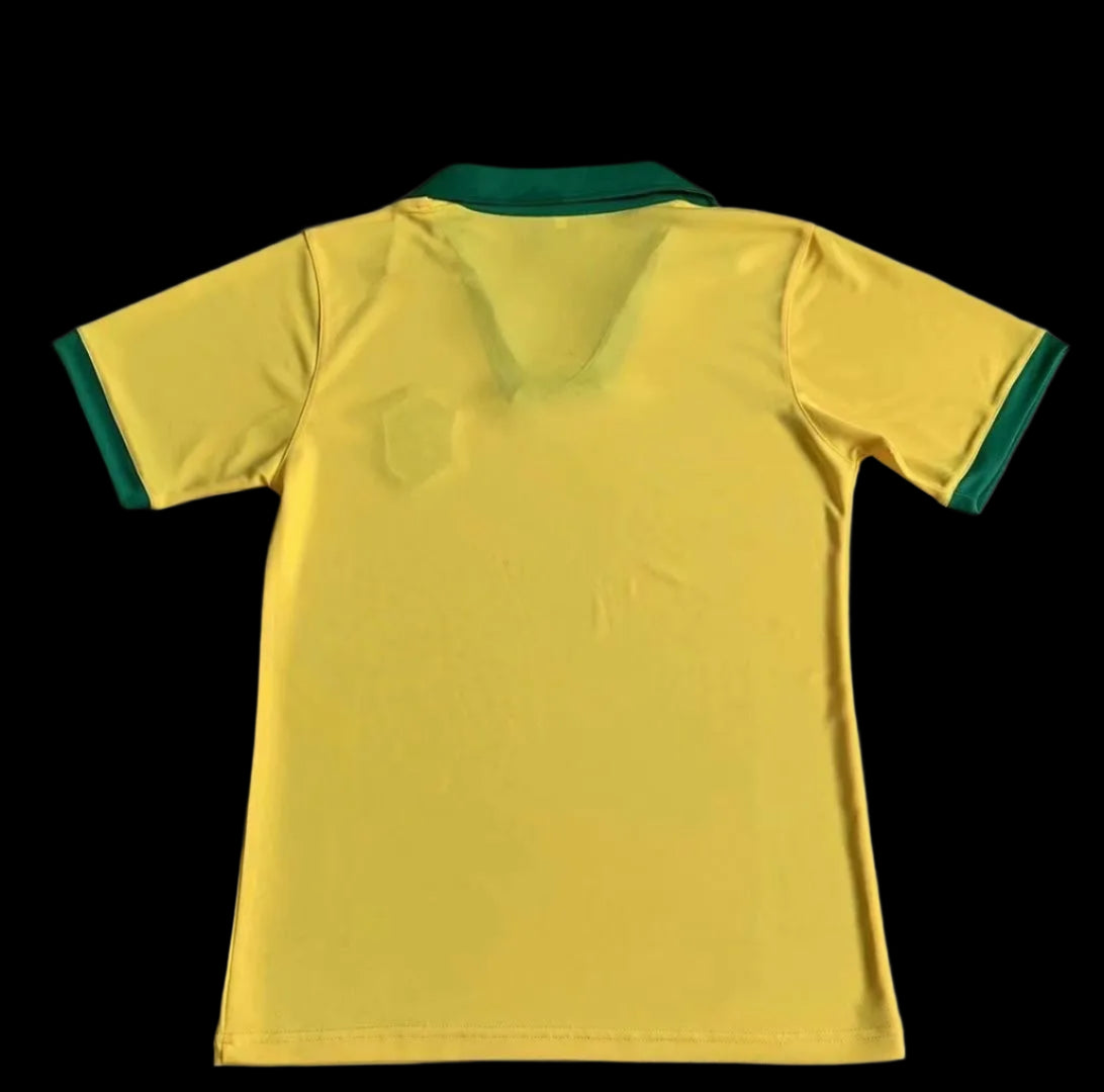1957 Brazil Home 1:1 Quality Retro Soccer Jersey