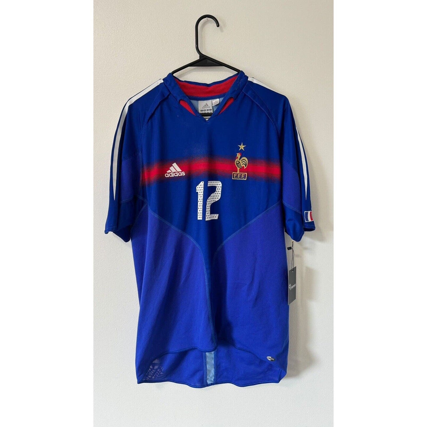 2004 France Home Fans Retro 1:1 Quality Soccer Jersey