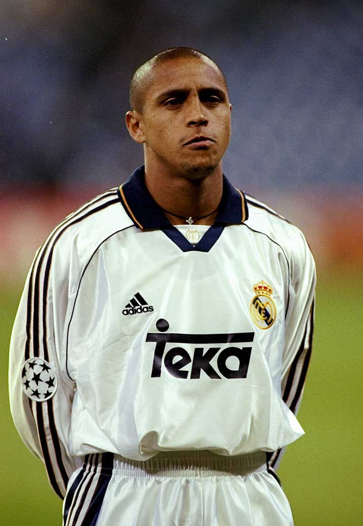 1999/2000 Real Madrid Home Long Sleeve 1:1 Quality Retro Soccer Jersey
