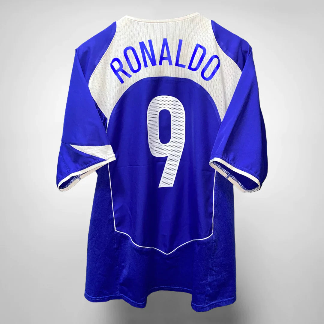2004-2005 Brazil Away Retro Soccer Jersey