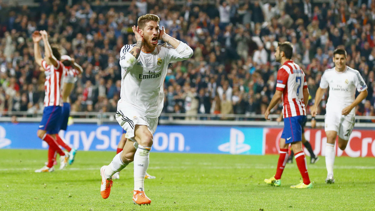 2013/2014 Real Madrid Home Player Long sleeves 1:1 Quality Retro Soccer Jersey
