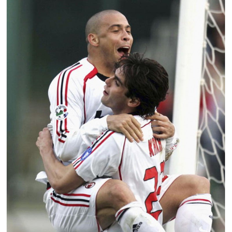 2006/2007 AC Milan Away White 1:1 Quality Retro Soccer Jersey