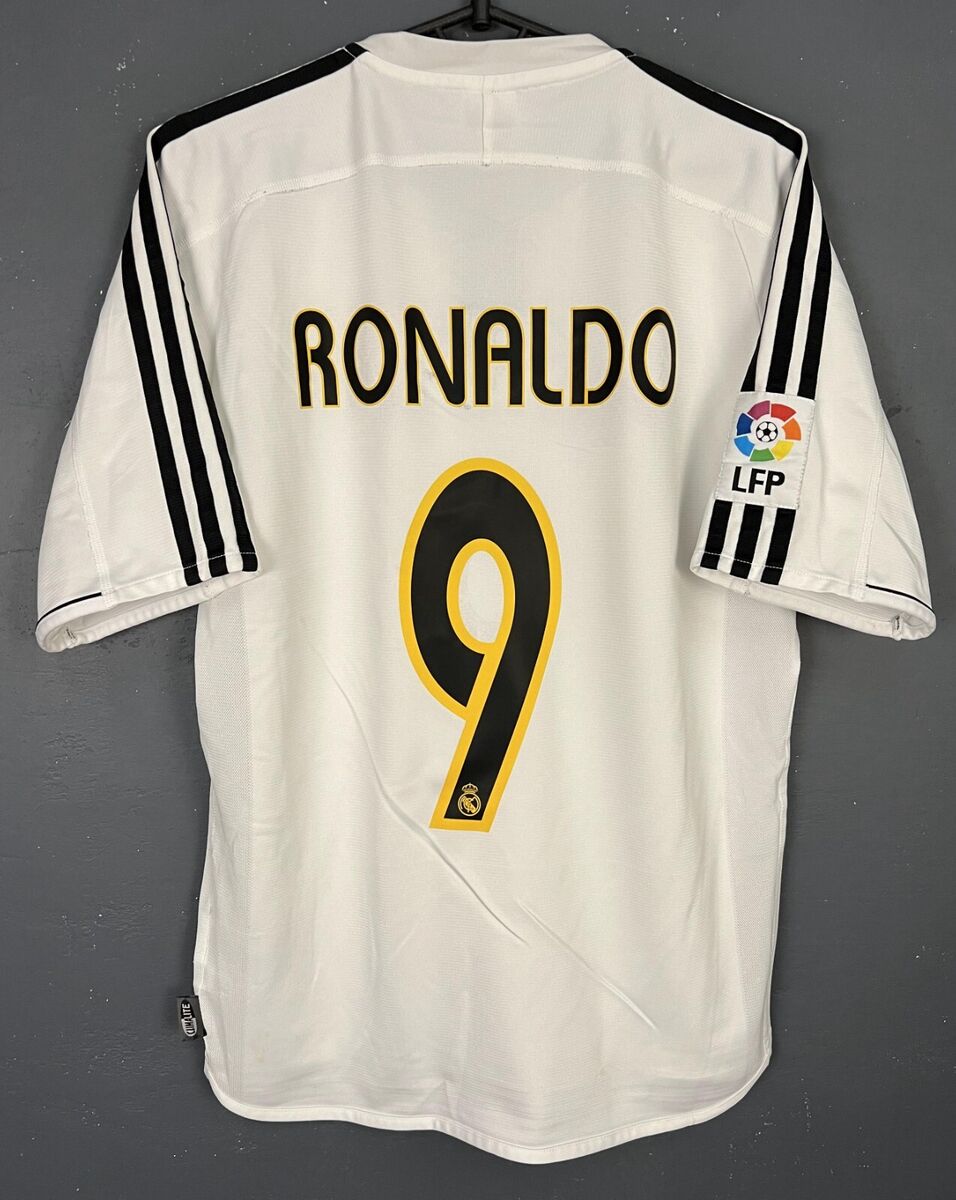 2003/2004 Real Madrid Home Fans 1:1 Quality Retro Soccer Jersey