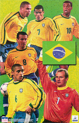 1998 Brazil Home Fans 1:1 Quality Retro Soccer Jersey
