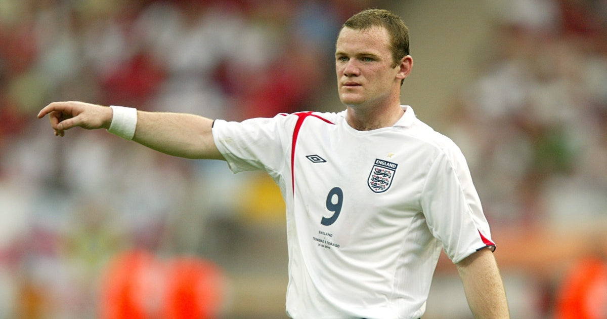 2006 England Home 1:1 Retro Soccer Jersey